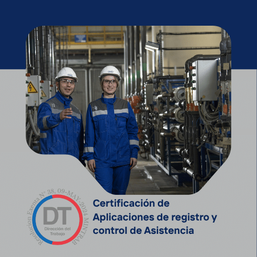 Certificación de Aplicaciones de Registro y Control de Asistencia